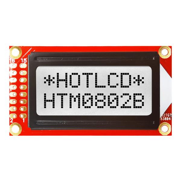Quality 8x2 Character LCD | FSTN + Gray Display with White Side Backlight ST7066U Arduino lcd display module graphic lcd module for sale