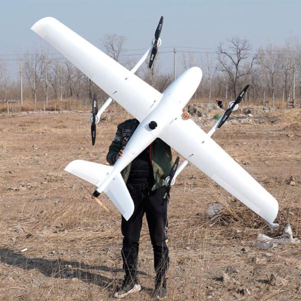 Quality Load 2.2KG Weight Surveying Tilt Camera Fixed Wing Drone Vertical Takeoff Street Modeling HXAYK-250 for sale