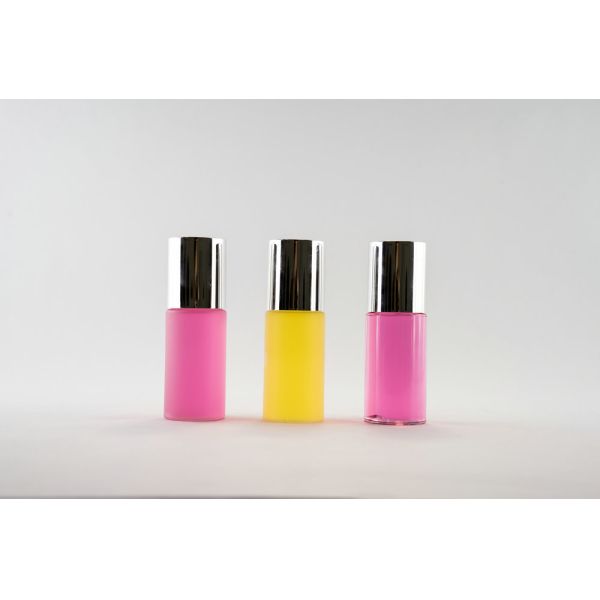 Embossing Logo Custom Cosmetic Bottles For Paraffinum Liquidum Glycerin