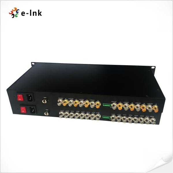 Quality 4-Channel Bidirectional 3G-SDI Fiber Converter for sale