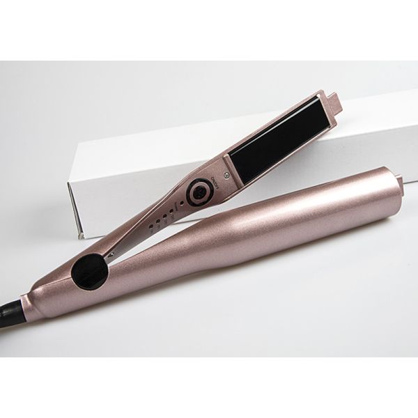 Aluminum OEM 2 In One Straightener And Curler CE ROHS Certification