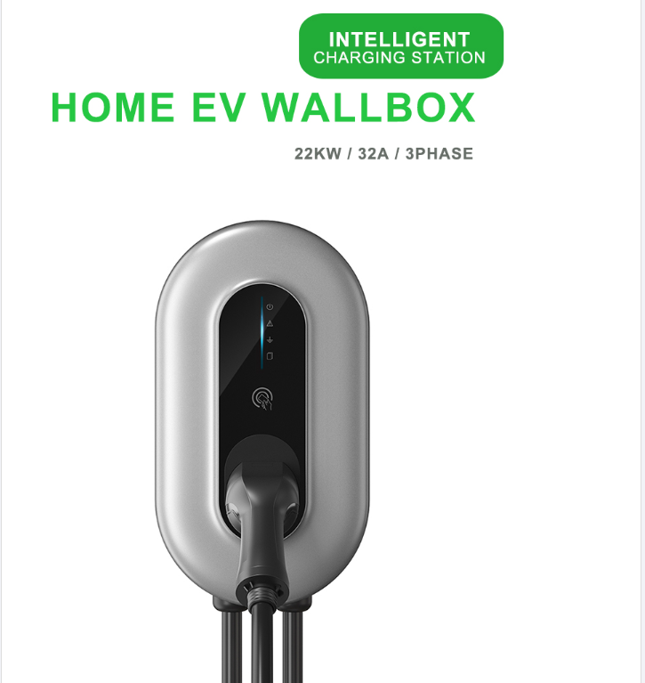 Wall-Mount/Pole-Mount EVSE EV Charger with Plastic PC94V0 Enclosure 0