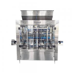 China Programmable Linear Type Gravity Feed  Alcohol Bottle Filling Machine wholesale