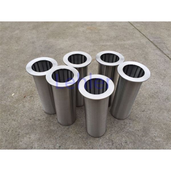 Easy Installed Resin Trap Filter With Flanged Connect / Smooth Filtration Surface