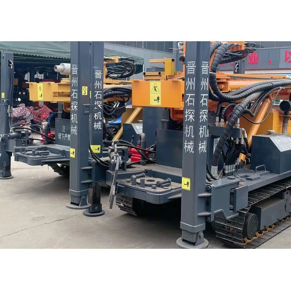 200 Meter Depth Diesel Powerrock Drilling Machine Portable For Water Well