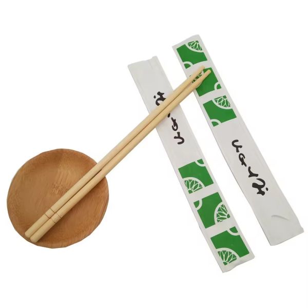 Customized Bamboo Sushi Japanese Chopsticks Flatware Type Round Chopstick For Natural Bamboo Material