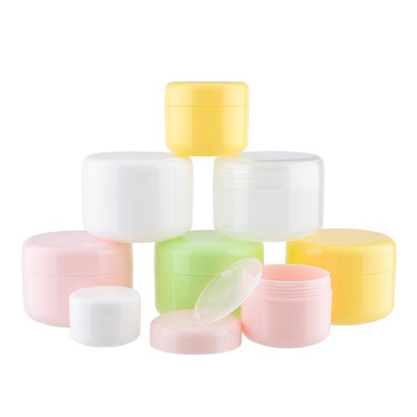 Quality Wholesale face cream pp face cream plastic cosmetic jar with pull tab cosmetic cream box for sale