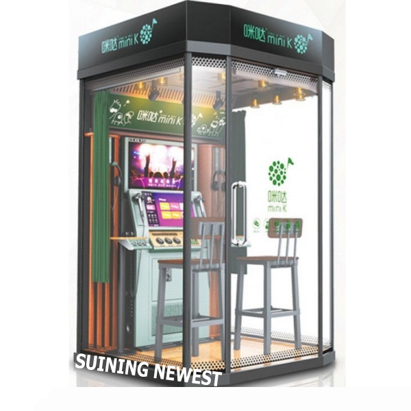 Mini K Mobile KTV House Box Karaoke Player Practise Sing Song jukebox Coin Operated Music Video Simulator Game Machine