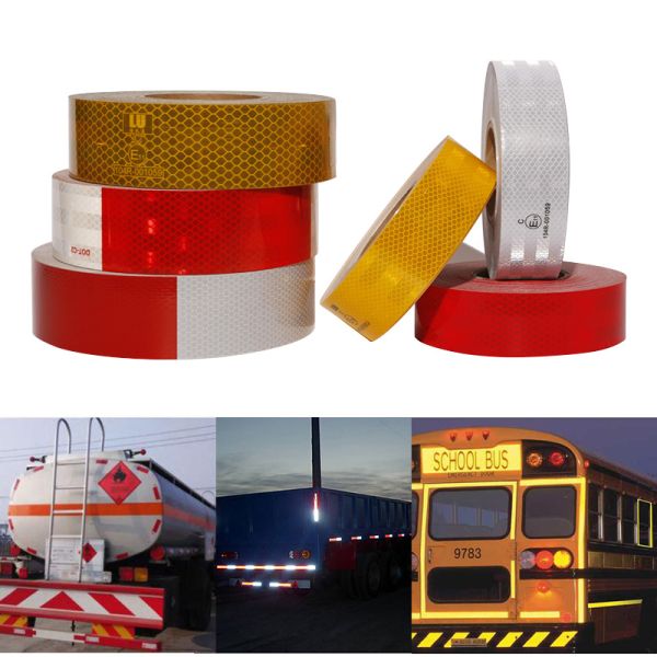 Reflective Road Safety Warning Tape High Visibility Waterproof Conspicuity Reflective Tape