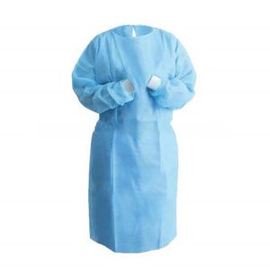China Non Woven En13795 Disposable Isolation Gowns 20g wholesale