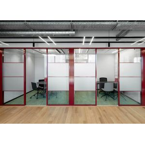 Buy cheap 2024 Hot Sales Glass Partition Wall Profile For Commercial Spaces Customized from wholesalers