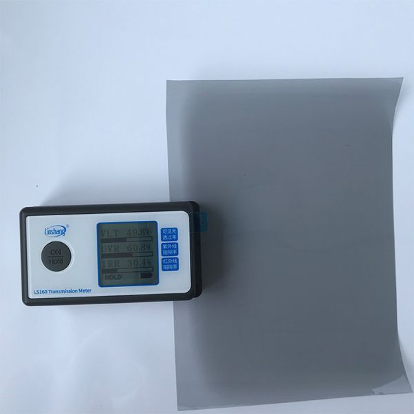 Electric Cars 1 Ply Window Tint Smoke Black Waterproof Automotive Window Tint