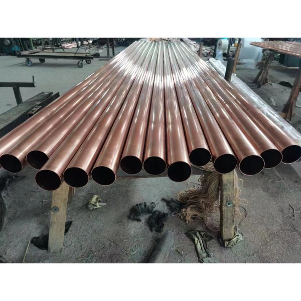 TP1 TP2 Air Conditioner Copper Tube 99.9% Pure 5mm Copper Pipe