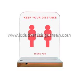 China Lithium Cell Arc Board Silk Printing LED Warning Sign wholesale