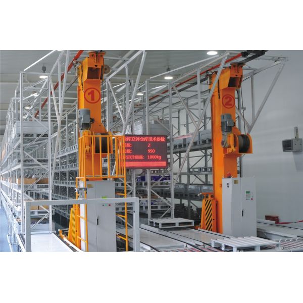 High-end Automated Storage And Retrieval System For Cartons In Automatic Warehouse