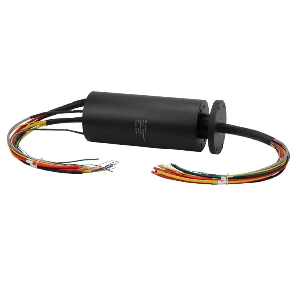 24 Wires Through Bore Slip Ring, Multi Circuits Contact And Low Friction