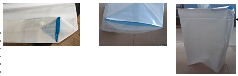 PE Valve Bag Automatically Close Itself