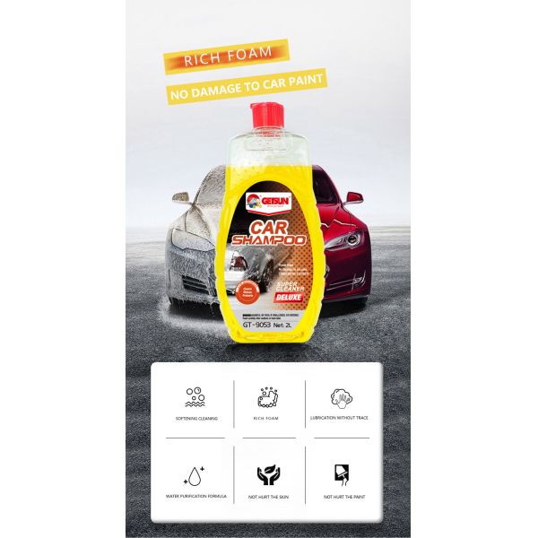 2L Premium Car Wash Shampoo Detailing High Foaming MSDS Certificated