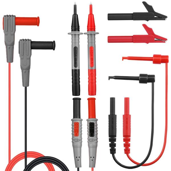 Quality J A E Multimeter Test Leads PVC Red Black 300v 3A 15A 1.34m for sale