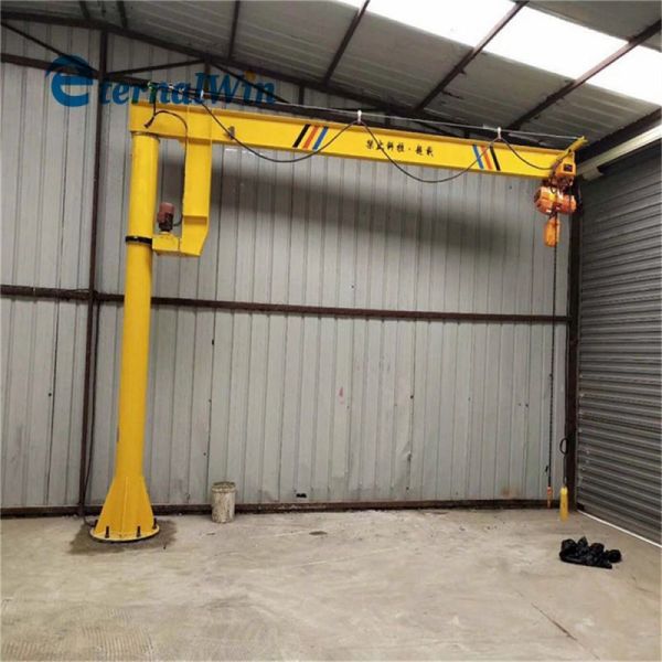 Remote Control Column Jib Crane With Hoist Options OEM ODM Service