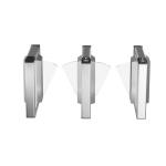 Flap Barrier Pedestrian Turnstiles Gate Automatic Access Control System