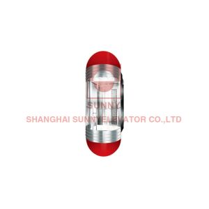 630KG VVVF Residential Hydraulic Panoramic Passenger Lift Elevator