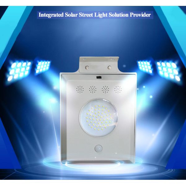 Chinese Factory Solar 5W Integrated Design Stand Alone solar Garden Light With Lithium Battery
