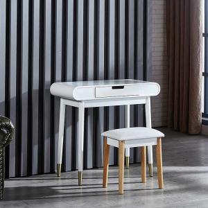 China Dresser With Solid Wood Feet 80*40*75cm With Stool And Drawer wholesale
