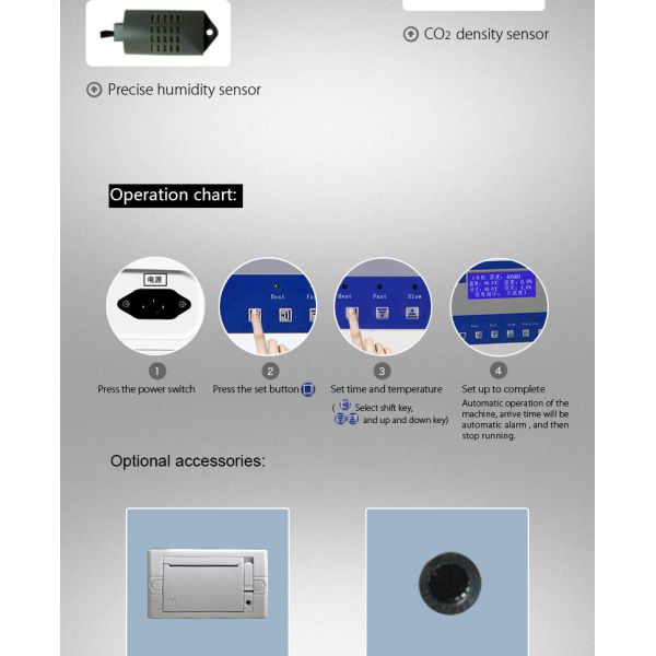 CO2 Cell Culture Incubator Large Benchtop Flatbed Lab Equipment For Microbiology Medicine