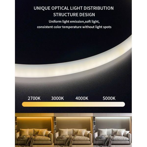 Flexible LED Silicone Neon Strips 15*13 180 Degree Circular Outdoor LED Neon Flex Light