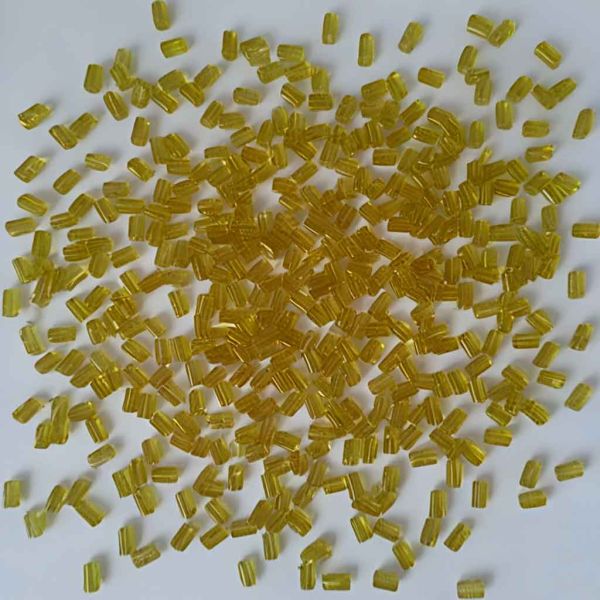 PEI Amber Conductive Poly Beads Bulk Plastic Pellets For Injection Molding
