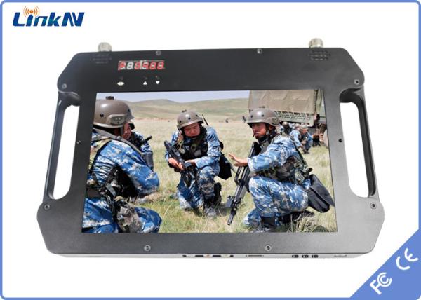 Quality ​Handheld Wireless Digital Video Receiver FHD CVBS COFDM H.264 with 10.1" Display Battery Powered for sale