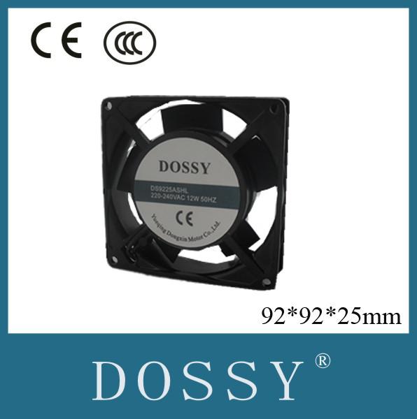 Quality Axial fan 92*92*25mm with plastic blades ac axial flow fan 220v for sale