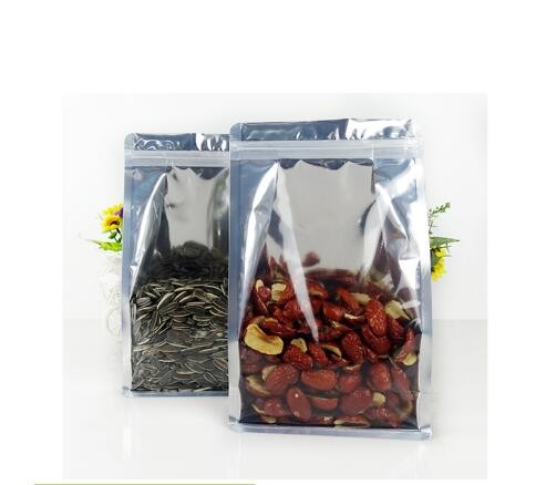 Free Sample Food Grade Custom Logo Design Mylar Food Storage Bags With Zipper