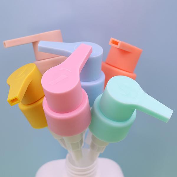 Quality Customized Colorful And  Luxury 28/410 Lotion Pump Dispenser Cosmetics Packaging Bottle Caps & Closure for sale
