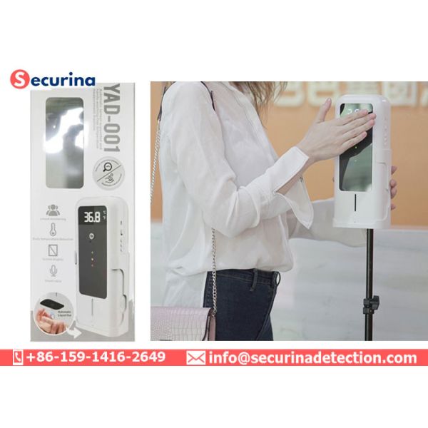 300ml Disinfection Automatic Hand Sanitiser Dispenser And Infrared Temperature Measurement Sensor