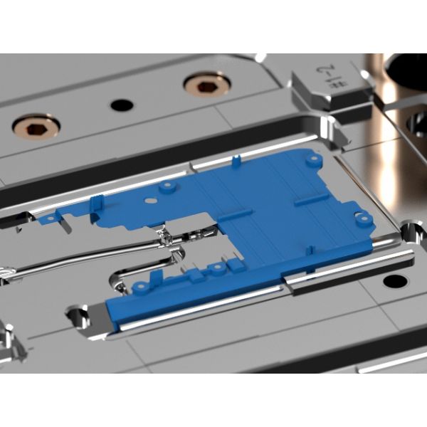 OEM / ODM : Multi Cavity Injection Mold & On-board Lower Bracket (1*4) No.23912