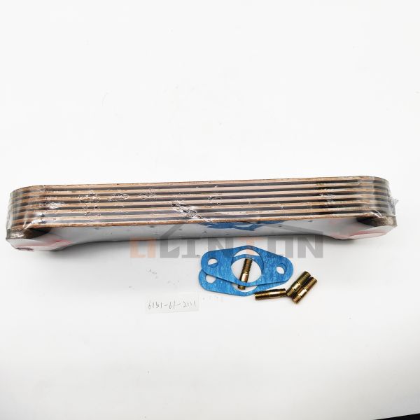 Excavator Spare Parts 6151-61-2111 Oil Cooler Element for D65E-12 PC300-3 PC400-3 6D125