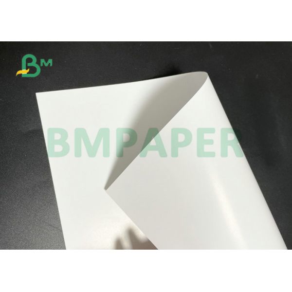 Perfect Runnability 80lb 100lb Glossy Coated Paper For Printing Poster