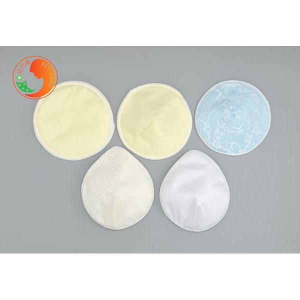 Breathable Washable Breast Pads Anti Bacterial For Lactation Period