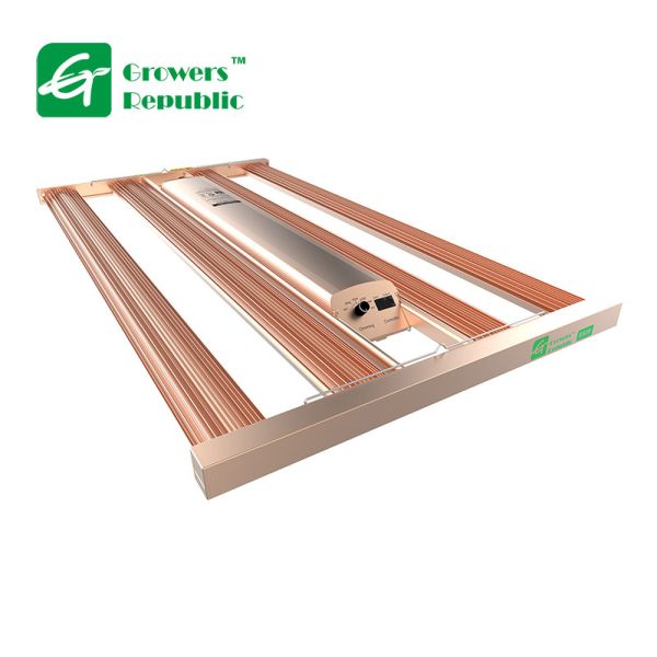 780W Hydroponics LED Grow Light With UV And IR Small Led Golden Color AC240V