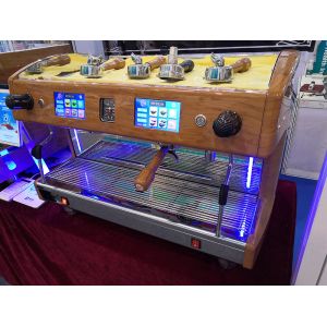 Touch Screen Coffee Making Machine Semi Automatic Commercial Coffee Maker