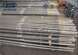 China Stainless Steel Spiral Boiler Heat Exchanger , Boiler Repair Parts Fin Tube ASME Standard wholesale