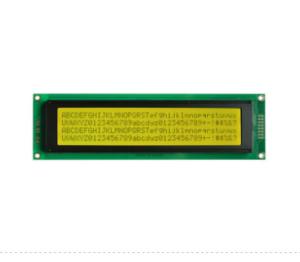 STN Yellow Green Small LCD Module 40×4 Character 190.0x54.0x15.0 Outline Type