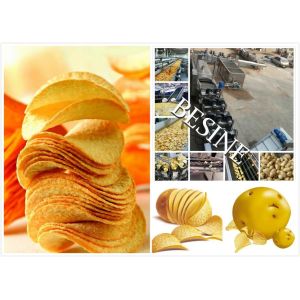 Industrial Fried French Fries Making Machine ,large capacity Potato Chips