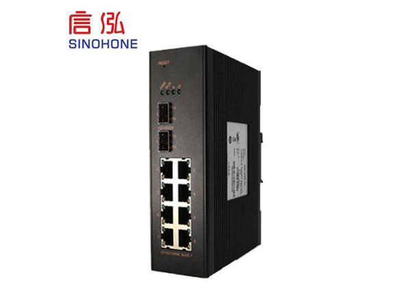 Quality Managed PTN Ring Fiber Optic Network Switch Install With Guide Rail for sale