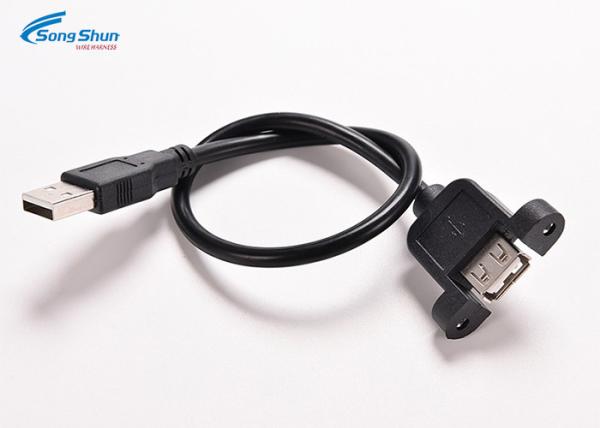 Quality Copper Alloy USB Extension Wire 10m OHM Insulation Resistance 300mm Length for sale
