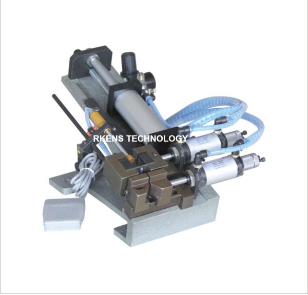 Quality Pneumatic Wire Stripping Machine Semi - Automatic Wire Processing Machine for sale