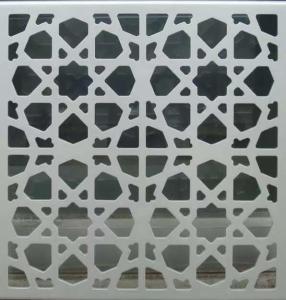 China Aluminum Metal Mashrabiya , Architectural Screen , Intricate Geometric Islamic Patterns wholesale