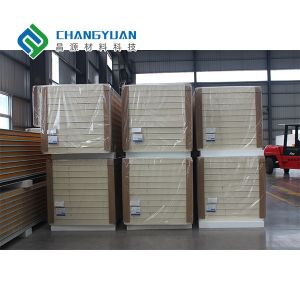 50mm PU Sandwich Wall Panel Polyurethane Structural Insulated Panels Lightweight